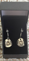 Dime Cowboy Hat Ear Rings